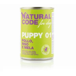 Natural Code Puppy 01 Pollo, riso e mela